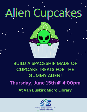Alien Cupcake